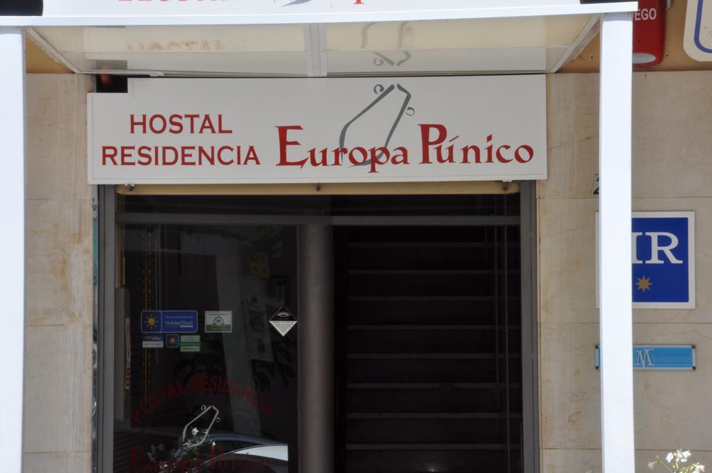 Hostal Residencia Europa Punico Hotel Ibiza-stad Buitenkant foto